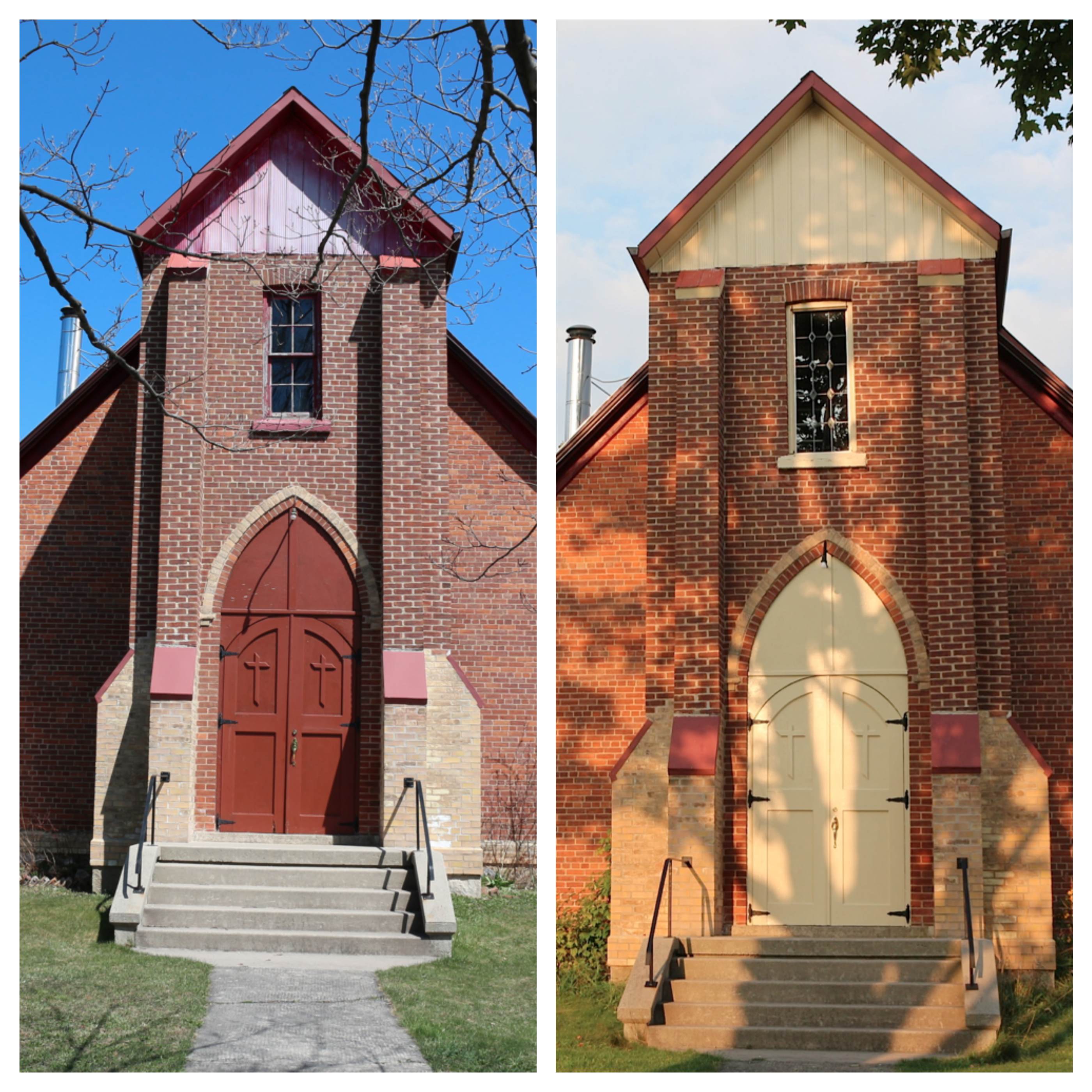 The Front: Before and After