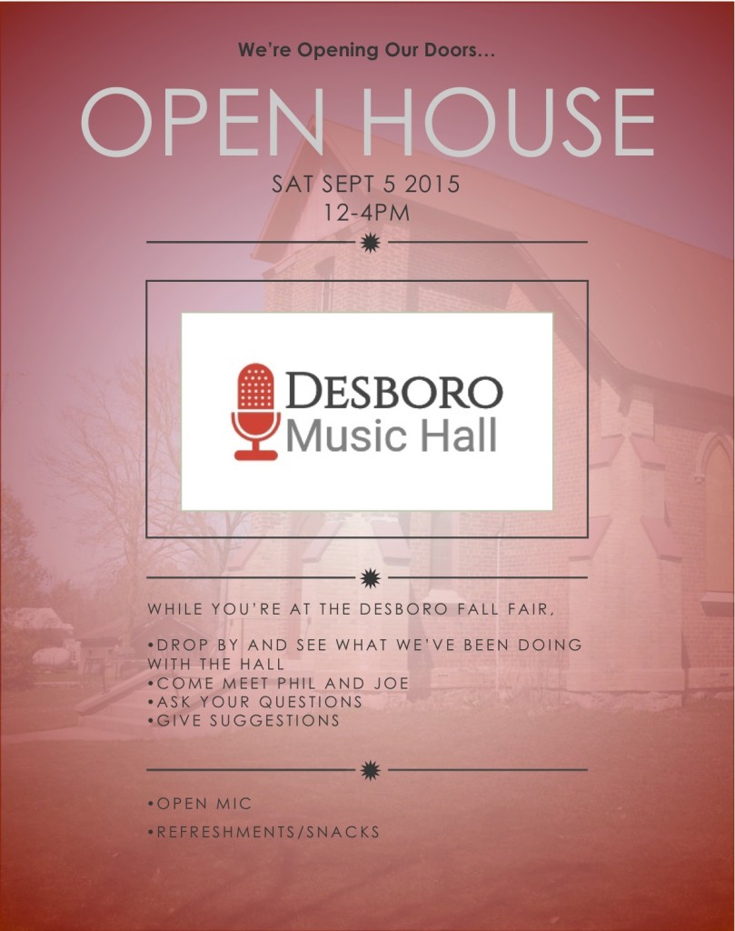 Open House Flyer