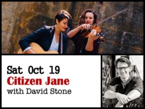 Citizen Jane with David Stone @ Desboro Music Hall